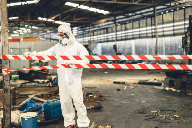 Professional Biohazard technician working in New Springfield, OH
